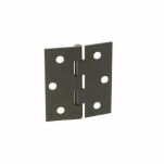 Zawias pasowy 40x35x1,4mm z mosiądzu czarny mat - 2