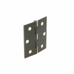 Zawias pasowy 40x35x1,4mm z mosiądzu czarny mat - 5