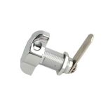 Zamek krzywkowy na kłódkę SISO CAM 300P 90st z gwintem 32mm chrom A04 - 3