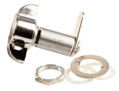 Zamek krzywkowy na kłódkę SISO CAM 300P 90st z gwintem 32mm chrom A04