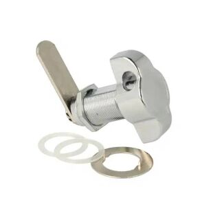 Zamek krzywkowy na kłódkę SISO CAM 300P 90st z gwintem 32mm chrom A04