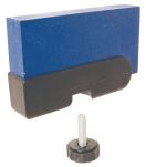 Stopka meblowa PANEL do płyty 18mm czarna - 2