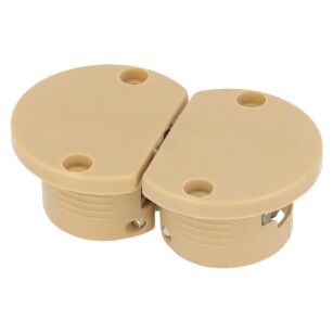 Zawias stołu przegubowy 22mm 180st beż