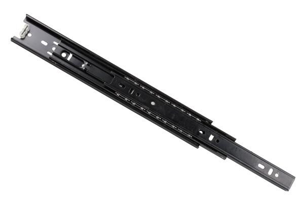 Prowadnica kulkowa do szuflad NJ4500 650mm czarna pełen wysuw