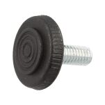 Stopka meblowa MAU M6x15mm fi20 czarna - 2