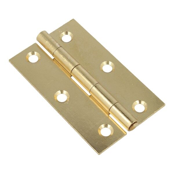 Zawias splatany stal 90x54x1,75mm mosiądzowany/złoty