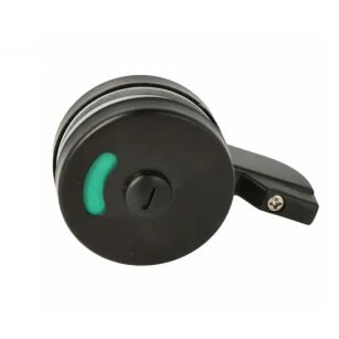 Zamek kabiny toaletowej WC SISO 10-18mm SS304 czarny