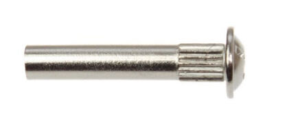 Część żeńska fi5mm M4x30mm ciemny brąz