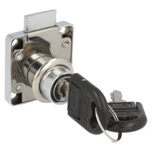 Zamek meblowy kwadratowy CPH X850 fi19x22mm HCK