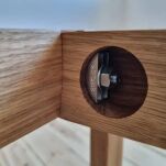 Złącze meblowe MAXI LUNA podkładka z nakrętką M8 pod otwór fi40mm stal - 6