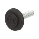 Stopka meblowa MAU M6x25mm fi20 czarna - 2