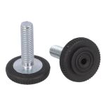 Stopka meblowa MAU M6x20mm fi20 czarna - 2