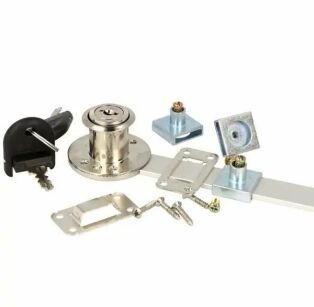 Zamek centralny boczny SISO X851N fi19mm L600 zaczepy 3x8mm Master J12 MIC HCK