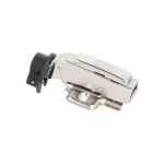 Zawias szkła MINI Cichy Domyk nakładany 4-6mm otwarcie 95 stopni - 7