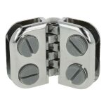 Zawias szkło/szkło MINI 4-5,5mm 60x40mm znal chrom - 2