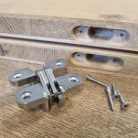 Zawias do blatów składanych stołu VICI 70x16mm 180st SS - 5