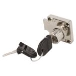 Zamek meblowy kwadratowy SISO X850 fi19x22mm prawy Master J12 MIC HCK - 3