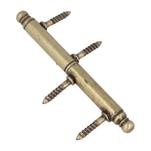 Zawias wbijany RETRO/fi10x108mm/stare złoto