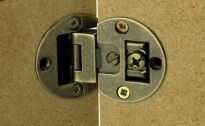 Zawias FLAP fi30x10mm znal niklowany - 3