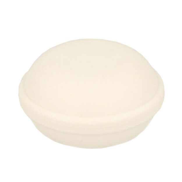 Odbojnik ścienny samoprzylepny MACARON fi34x19mm vanilla
