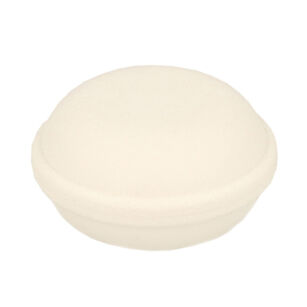 Odbojnik ścienny samoprzylepny MACARON fi34x19mm vanilla