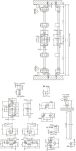 Zamek baskwilowy trzypunktowy SISO X155 chrom - 4