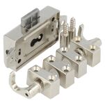 Zamek baskwilowy trzypunktowy SISO X155 chrom - 2