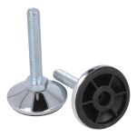 Stopka meblowa STRATO M10x60mm fi50 jasny ocynk - 2