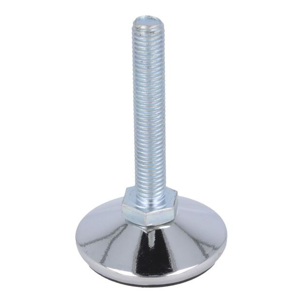 Stopka meblowa STRATO M10x60mm fi50 jasny ocynk