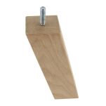 Noga meblowa dębowa 160mm olejowana KOMPLET - 3