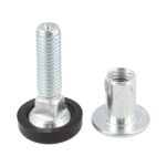 Stopka meblowa PIK M8x24 fi21 z mufą wbijaną M8x16 fi10 - 3