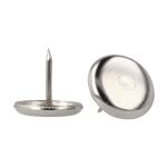 Ślizgacz metal fi25x4mm gwóźdź nikiel - 2