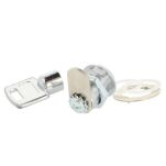 Zamek na klucz kwadratowy SISO X1920 grubość płyty max 12mm A01 chrom - 2
