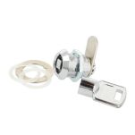 Zamek na klucz kwadratowy SISO X1920 grubość płyty max 12mm A01 chrom - 3