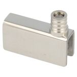 Zawias osiowy do szkła SISO SMALL 6mm stal nierdzewna PARA - 2