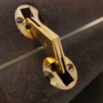 Zawias stołu cylindryczny fi16mm mosiądz - 2