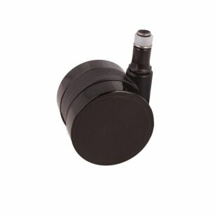Kółko meblowe KONKAV fi50mm z trzpieniem fi11mm czarne