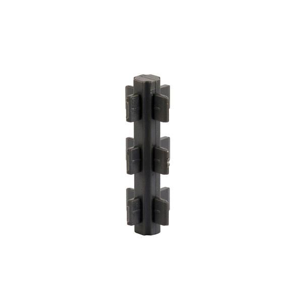 Łącznik przegrody szuflady 4-stronny 60mm, szary