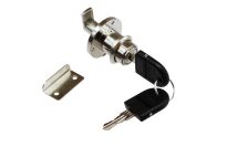 Zamek wciskany do drzwi przesuwnych SISO X919 fi19x24 Master J11 z ryglem HCK - 2
