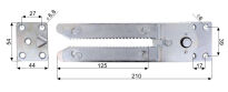 Łącznik meblowy do sofy 210mm LONGER - 3