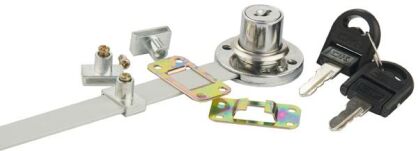 Zamek centralny boczny SISO X851N fi19mm L500 zaczepy 3x13mm HCK