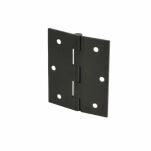 Zawias pasowy 60x50x1,8mm z mosiądzu czarny mat - 2