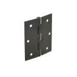 Zawias pasowy 60x50x1,8mm z mosiądzu czarny mat - 5
