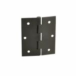Zawias pasowy 60x50x1,8mm z mosiądzu czarny mat - 6