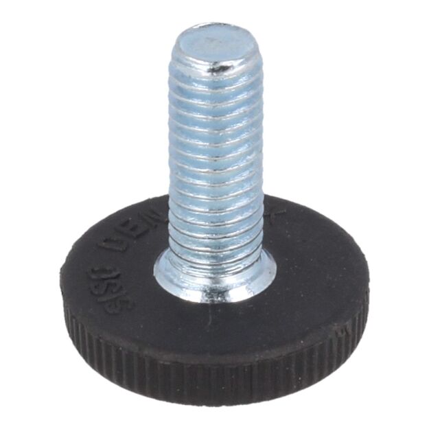 Stopka meblowa ALPHA M8x22mm fi25 czarna