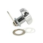 Zamek krzywkowy na kłódkę SISO CAM 300L 90st z gwintem 25mm chrom A04 - 2