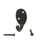 Wieszak meblowy TRUNK czarny mat - 4