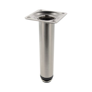 Noga meblowa okrągła fi30mm regulowana H150mm nikiel