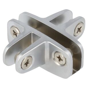 Łącznik szkła PASSION 4 90st 4-6mm zamknięty aluminium