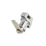 Zamek krzywkowy na kłódkę SISO CAM 300P 90st z gwintem 25mm chrom A04 - 4